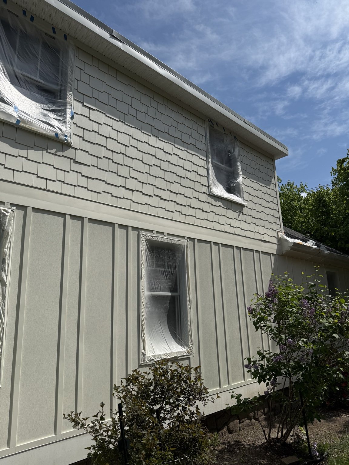 Residential Exterior Repaints — Color My World Painting project photo 3