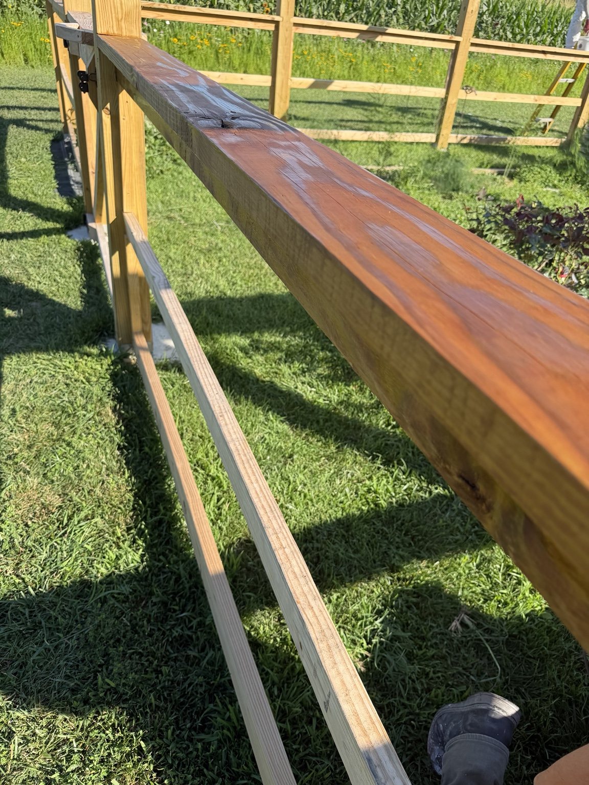 Deck Staining & Refinishing — Color My World Painting project photo 4