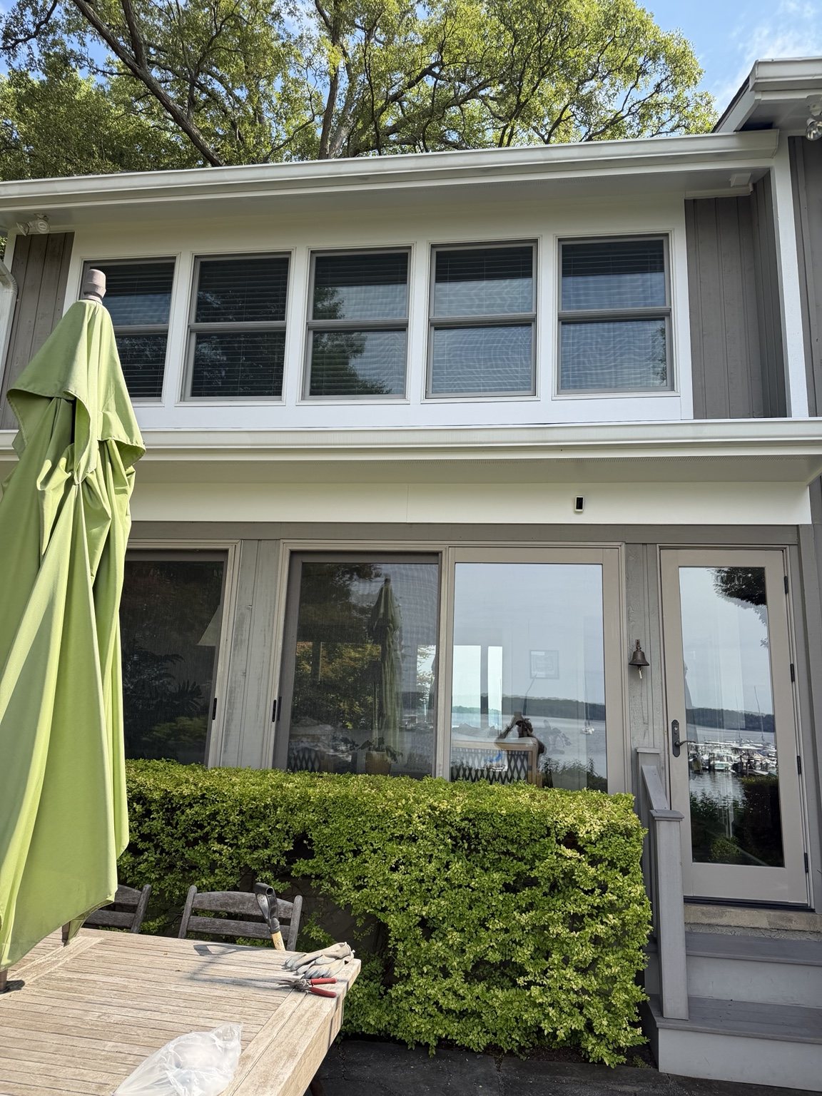 Waterfront Home Exterior — Color My World Painting project photo 2