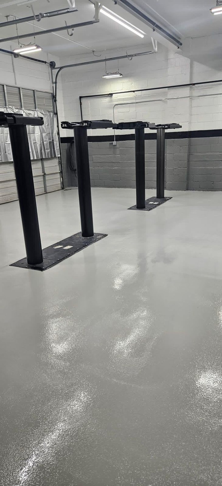 Garage & Shop Floor Coatings — Color My World Painting project photo 1