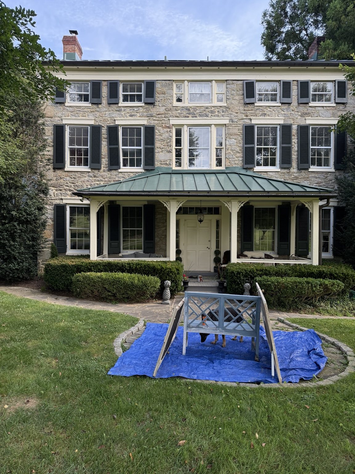 Historic Stone Home & Details — Color My World Painting project photo 1