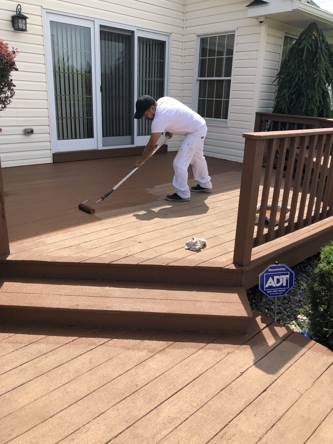 Deck Staining & Refinishing — Color My World Painting project photo 3