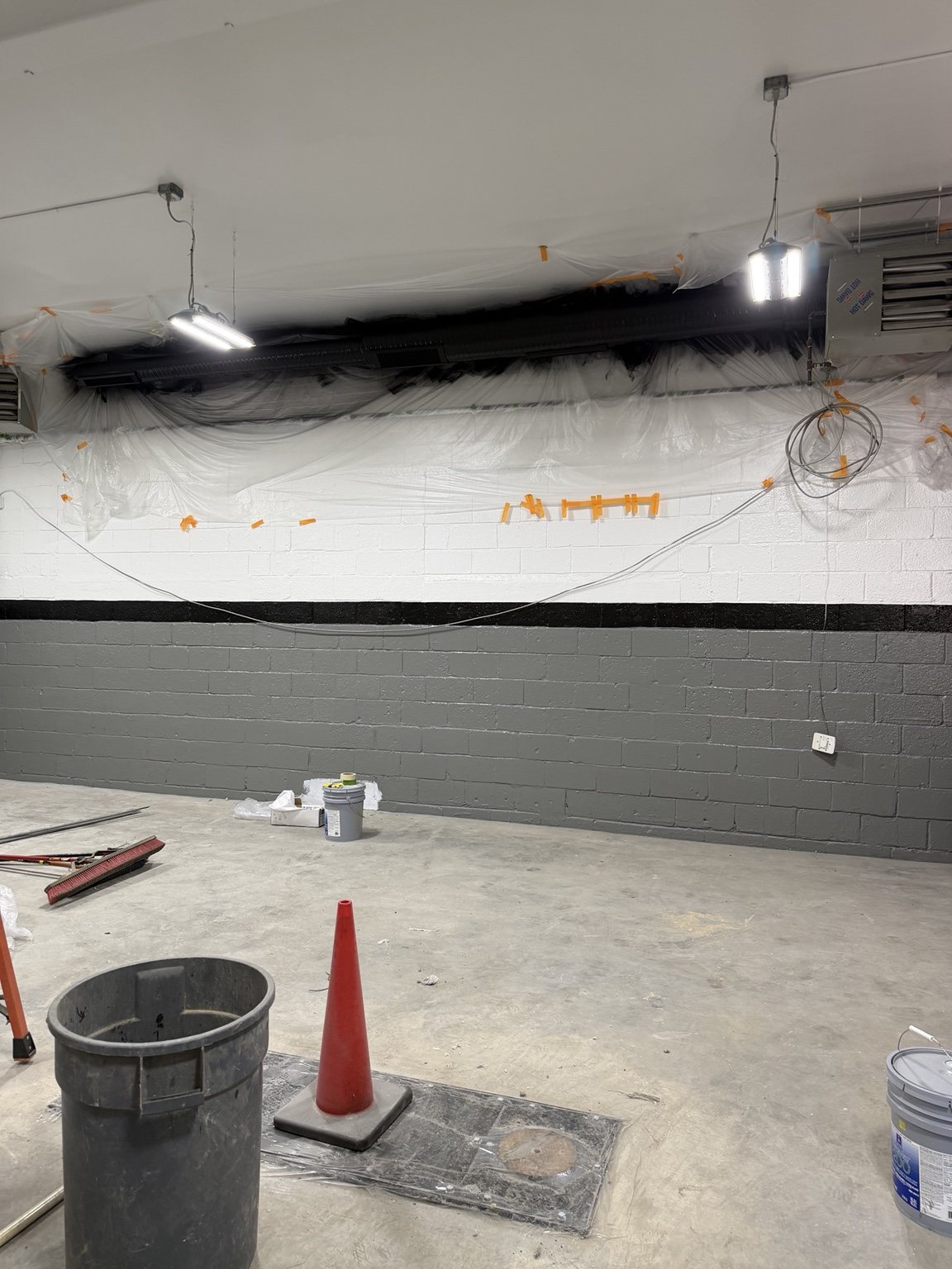 Garage & Shop Floor Coatings — Color My World Painting project photo 2