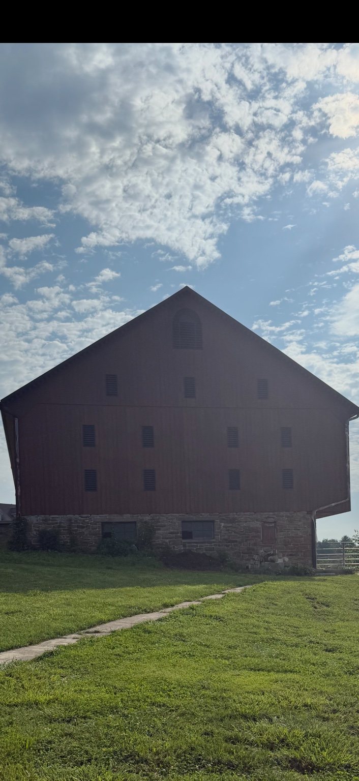 Historic Bank Barn Restoration — Color My World Painting project in Maryland
