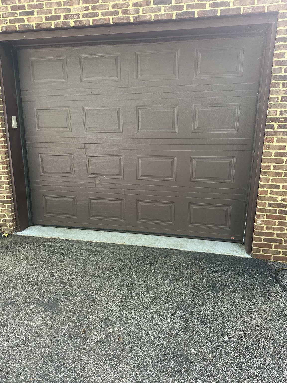 Garage Door Refinishing — Color My World Painting project photo 2