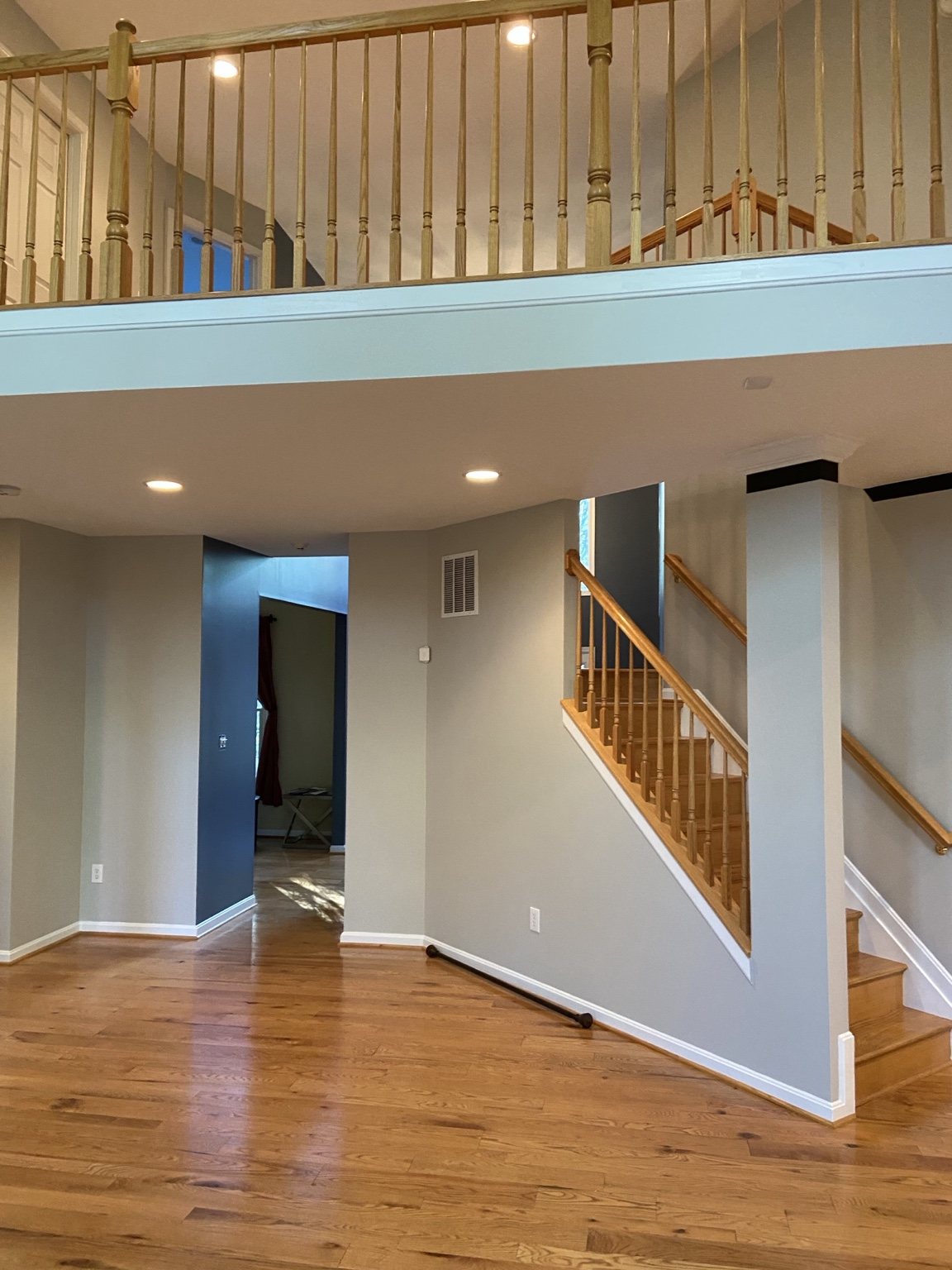 Two-Story Foyer & Stairwell — Color My World Painting project photo 2