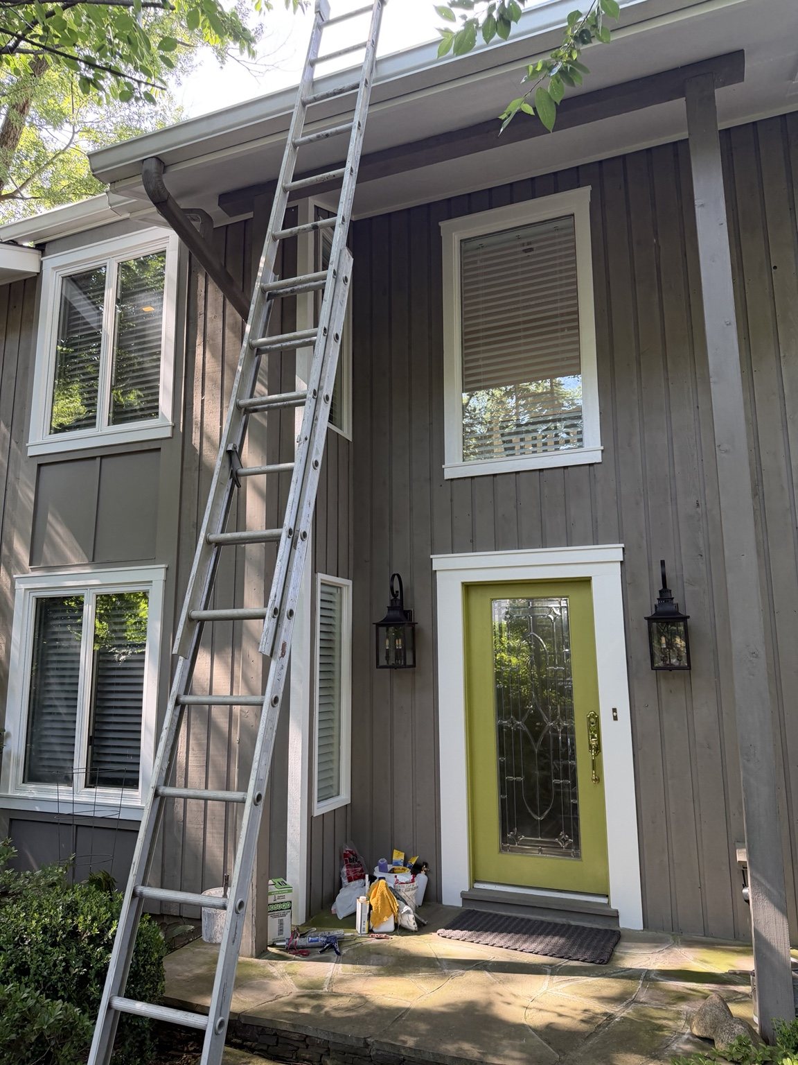 Waterfront Home Exterior — Color My World Painting project photo 4